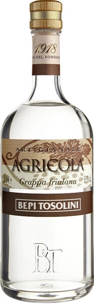Граппа Bepi Tosolini, Agricola, 50 мл