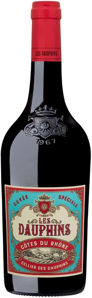 Вино Cellier des Dauphins, Les Dauphins Cuvee Speciale, Cotes du Rhone AOC, 2022