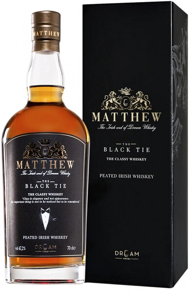 Виски Dream Whiskey, Matthew The Black Tie, gift box, 0.7 л