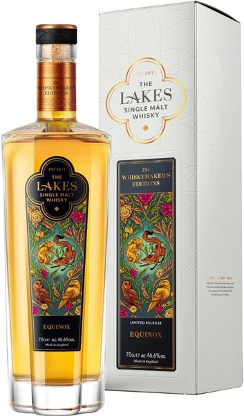 Виски The Lakes, The Whiskymaker's Editions Equinox Single Malt, gift box, 0.7 л