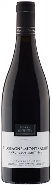 Вино Morey-Coffinet, Chassagne Montrachet 1-er Cru "Clos Saint Jean" AOC, 2023