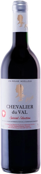 Вино Chevalier du Val Rouge Moelleux