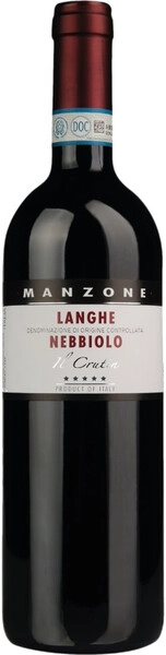 Вино Manzone, Il Crutin Nebbiolo, Langhe DOC, 2021