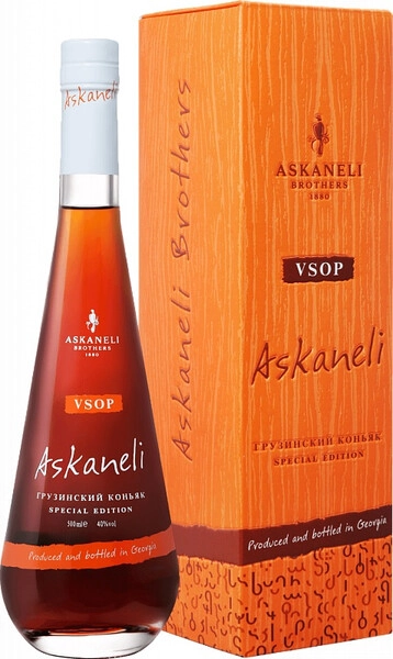 Коньяк Askaneli VSOP, gift box, 0.5 л
