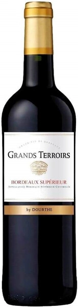 Вино Dourthe, Grands Terroirs Bordeaux Superieur AOC, 2022
