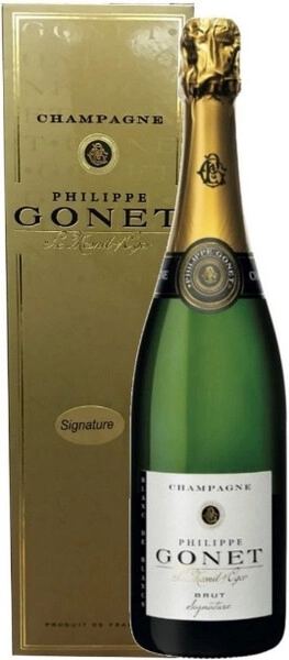 Шампанское Philippe Gonet, Signature Blanc de Blancs Brut, gift box