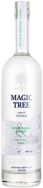 Водка "Magic Tree" Wild Basil & Grape, 0.5 л