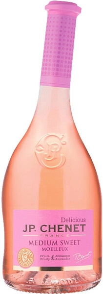 Вино J.P. Chenet, "Delicious" Medium Sweet Rose, Pays d'Oc IGP, 2024
