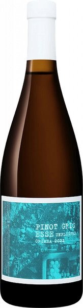 Вино Esse Unplugged Pinot Gris, 2022