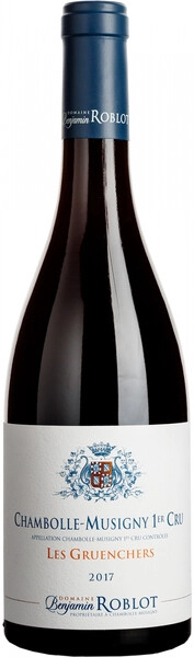 Вино Domaine Benjamin Roblot, Chambolle-Musigny 1er Cru Les Gruenchers AOC, 2017