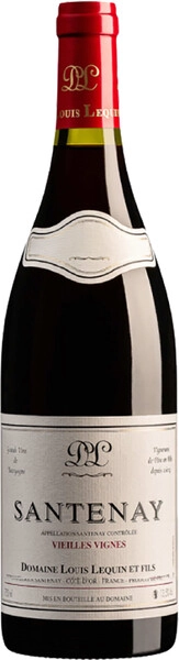 Вино Domaine Louis Lequin et Fils, Santenay Vieilles Vignes AOC, 2017