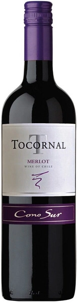 Вино Cono Sur, Tocornal Merlot, Central Valley DO