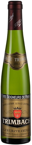 Вино Gewurztraminer Cuvee des Seigneurs de Ribeaupierre AOC, 2012, 375 мл