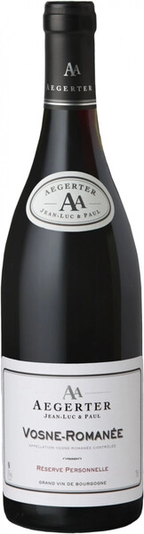Вино Aegerter, Reserve Personnelle Vosne-Romanee AOC, 2022
