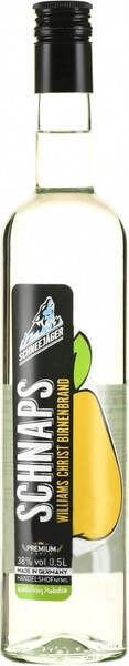 Шнапс Schnee Jager Pear Williams Christ, 0.5 л