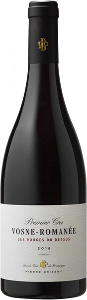 Вино Pierre Brisset, Vosne Romanee 1-er Cru Les Rouges du Dessus AOC, 2016