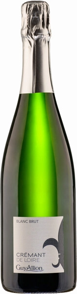 Игристое вино Guy Allion, Cremant de Loire AOC Blanc Brut, 2023