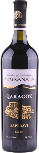 Вино Az-Granata, Qaragoz Saperavi Dry