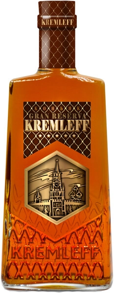 Коньяк Kremleff Gran Reserva, 0.5 л