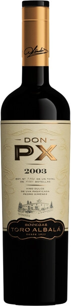Херес Toro Albala, "Don PX" Pedro Ximenez, Montilla-Moriles DOP, 2003