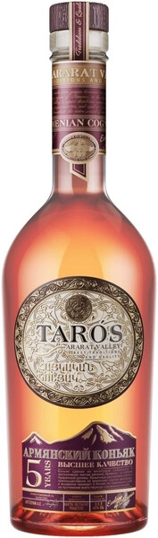 Коньяк Arcon, "Taros" 5 Years Old, 0.5 л
