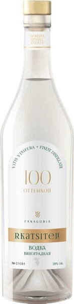 Водка Фанагория, 100 Оттенков Ркацители, 0.7 л