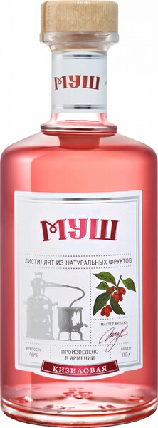 Водка Муш Кизиловая, 0.5 л