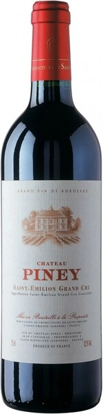 Вино Chateau Piney, Saint-Emilion Grand Cru AOC, 2011
