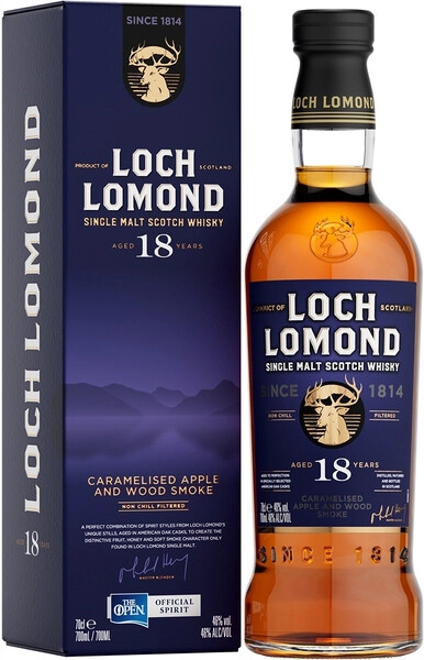 Виски "Loch Lomond" 18 Years Old, gift box, 0.7 л