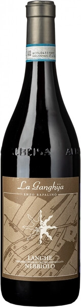 Вино La Ganghija, Langhe DOC Nebbiolo, 2022