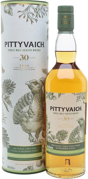 Виски Diageo, Pittyvaich 30 Year Old, Special Release 2020, in tube, 0.7 л