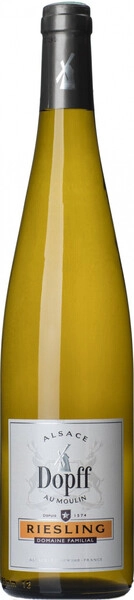 Вино Dopff au Moulin, Riesling de Riquewihr, Alsace AOC, 2020