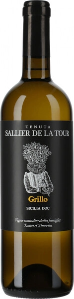 Вино Sallier de La Tour, Grillo, Sicilia DOC, 2022