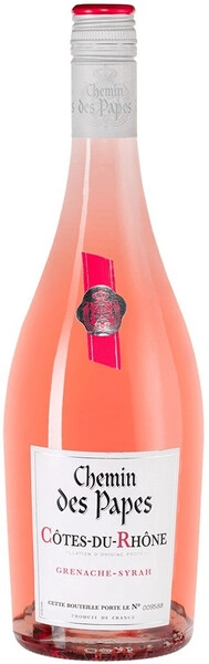Вино Chemin des Papes Rose, Cotes du Rhone AOC, 2021