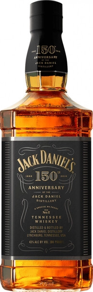 Виски Jack Daniels 150th Anniversary, 0.7 л