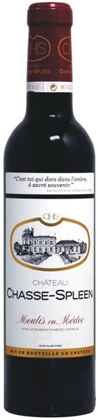 Вино Chateau Chasse-Spleen, Moulis en Medoc AOC Cru Bourgeois, 2020, 375 мл