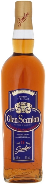 Виски Glen Scanlan Pure Malt, 12 Years Old, 0.7 л