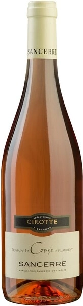 Вино Cirotte, Domaine La Croix St-Laurent Rose, Sancerre AOC