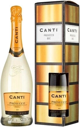 Игристое вино Canti, Prosecco, 2022, gift box