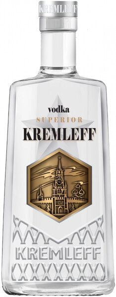 Водка Kremleff Superior, 0.5 л