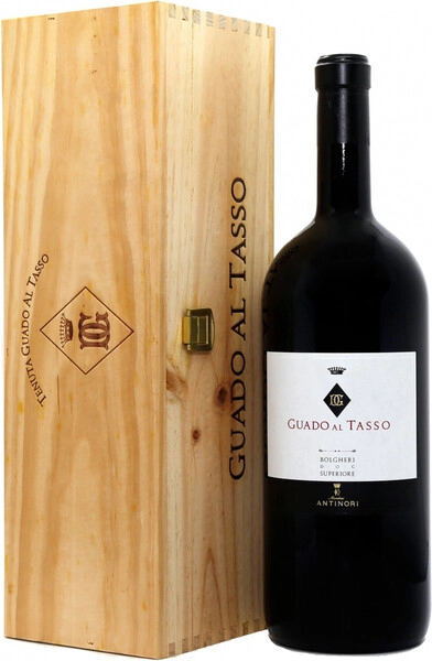Вино "Guado Al Tasso", Bolgheri Superiore DOC, 2000, wooden box, 1.5 л