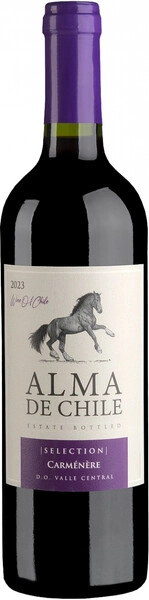 Вино Alma de Chile Carmenere, Valle Central DO, 2023