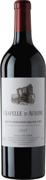 Вино "Chapelle d'Ausone" Saint-Emilion Grand Cru AOC, 2017