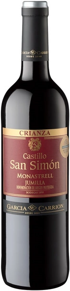 Вино Garcia Carrion, Castillo San Simon Monastrell Crianza, Jumilla DOP