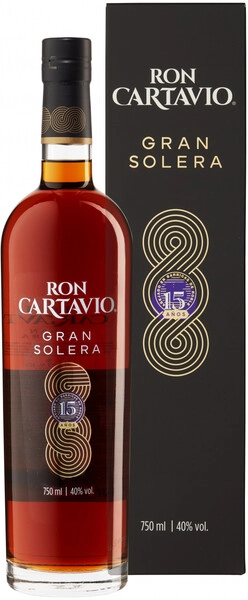Ром Cartavio Gran Solera 15 Anos, gift box, 0.75 л
