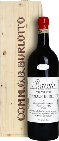 Вино G.B. Burlotto, Barolo "Monvigliero" DOCG, 2020, wooden box, 3 л