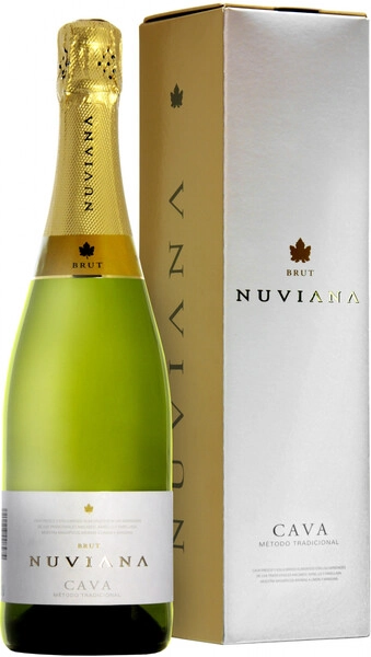 Игристое вино Codorniu, Nuviana Brut, Cava DO, gift box