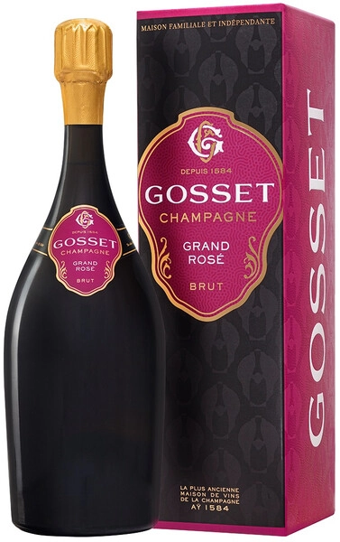 Шампанское Brut Grand Rose, gift box, 1.5 л