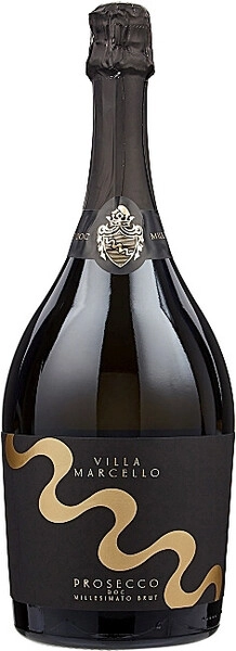 Игристое вино Villa Marcello, Prosecco DOC Millesimato Brut, 2022, 1.5 л