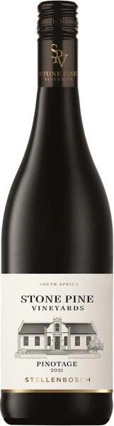 Вино Stone Pine Vineyards Pinotage, Stellenbosch WO, 2021
